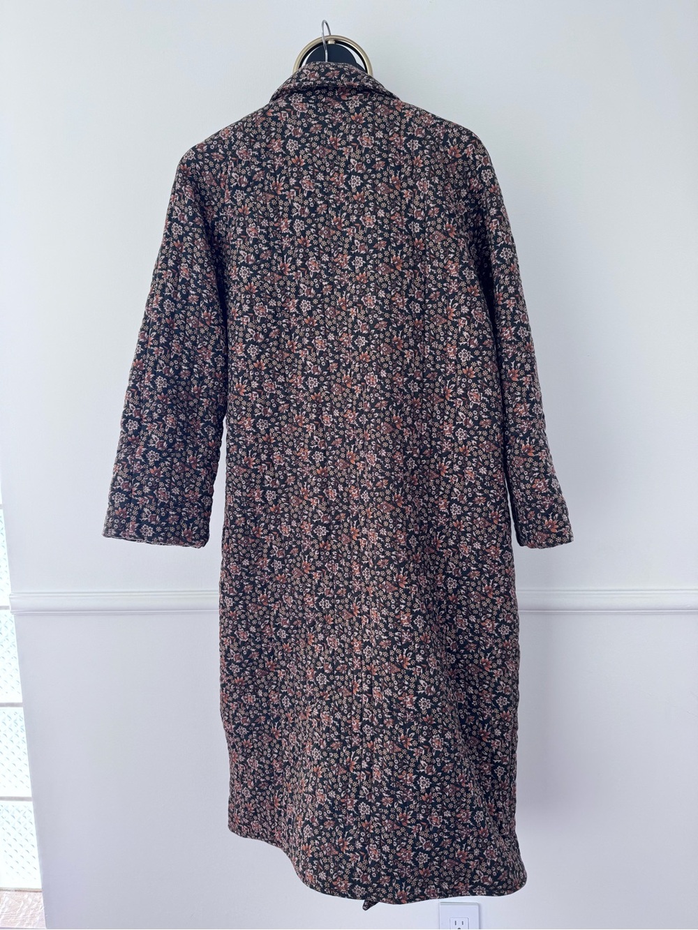 Spell from Anthropologie - Floral Quilted Long Coat - Picture 6 of 6